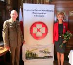 Uroczystość wręczenia odznak  "Honorowy Dawca Krwi - Zasłużony dla Zdrowia Narodu"