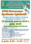 XVIII Noworoczne Spotkanie Opłatkowe - 10 stycznia 2015 r.